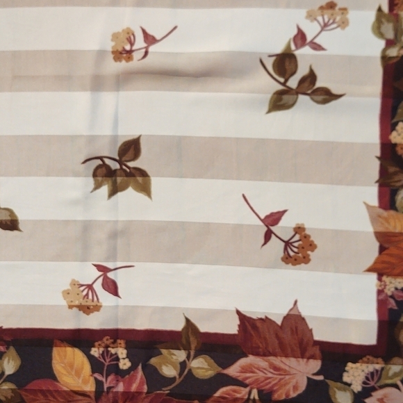 COPY - Autumn Leaves Pattern Scarf - Picture 8 of 9